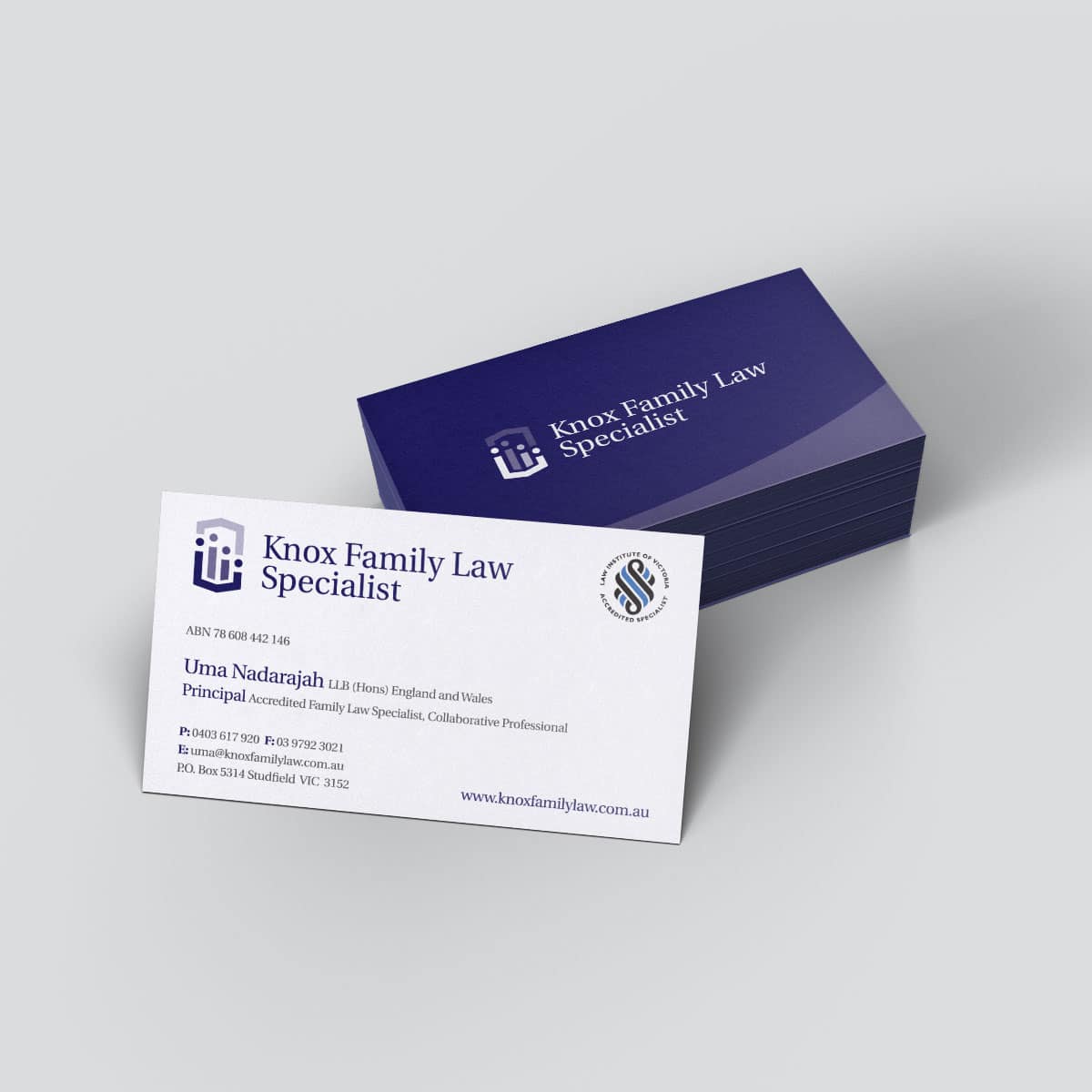 business card design lawyer