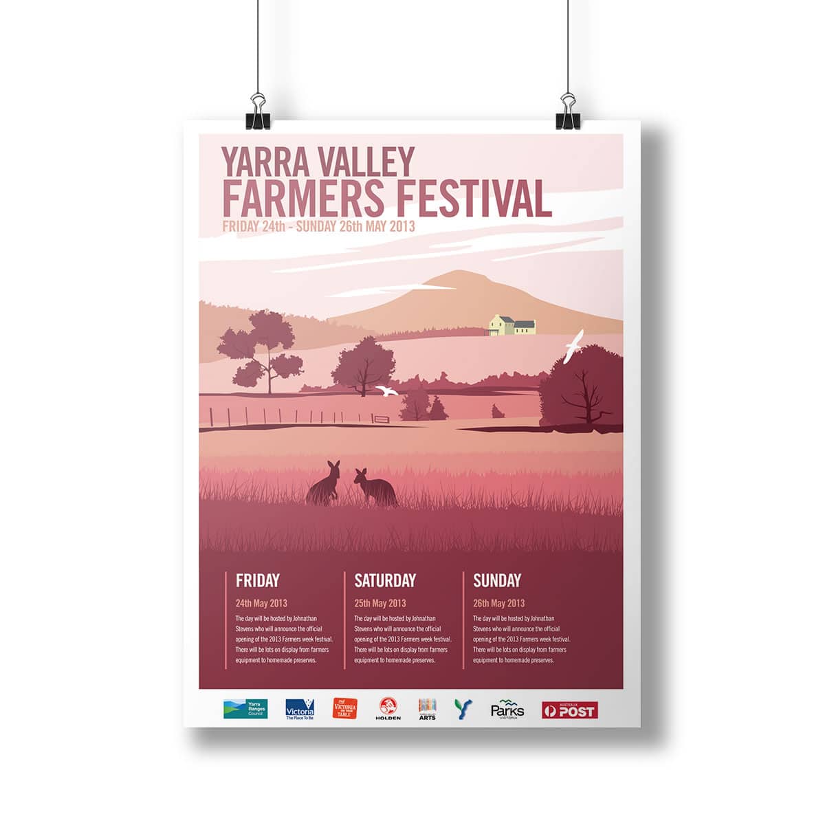 illustration poster design festival