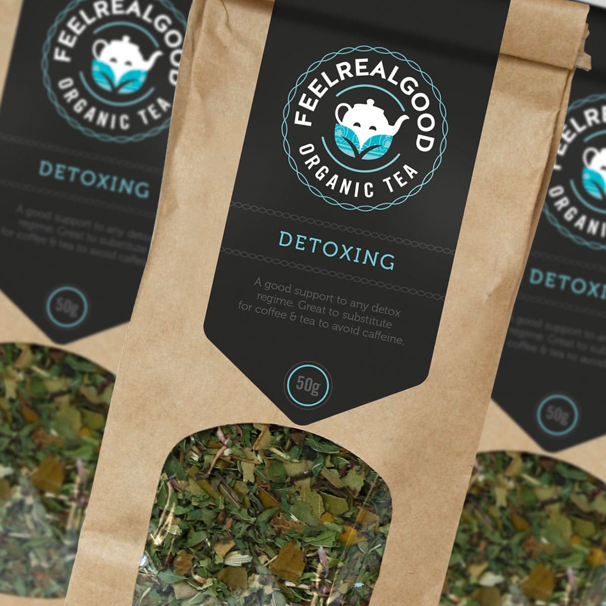tea leaves packaging design