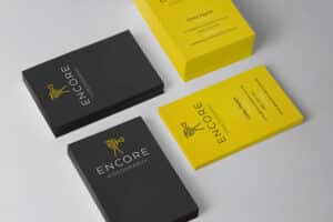 videography business card design
