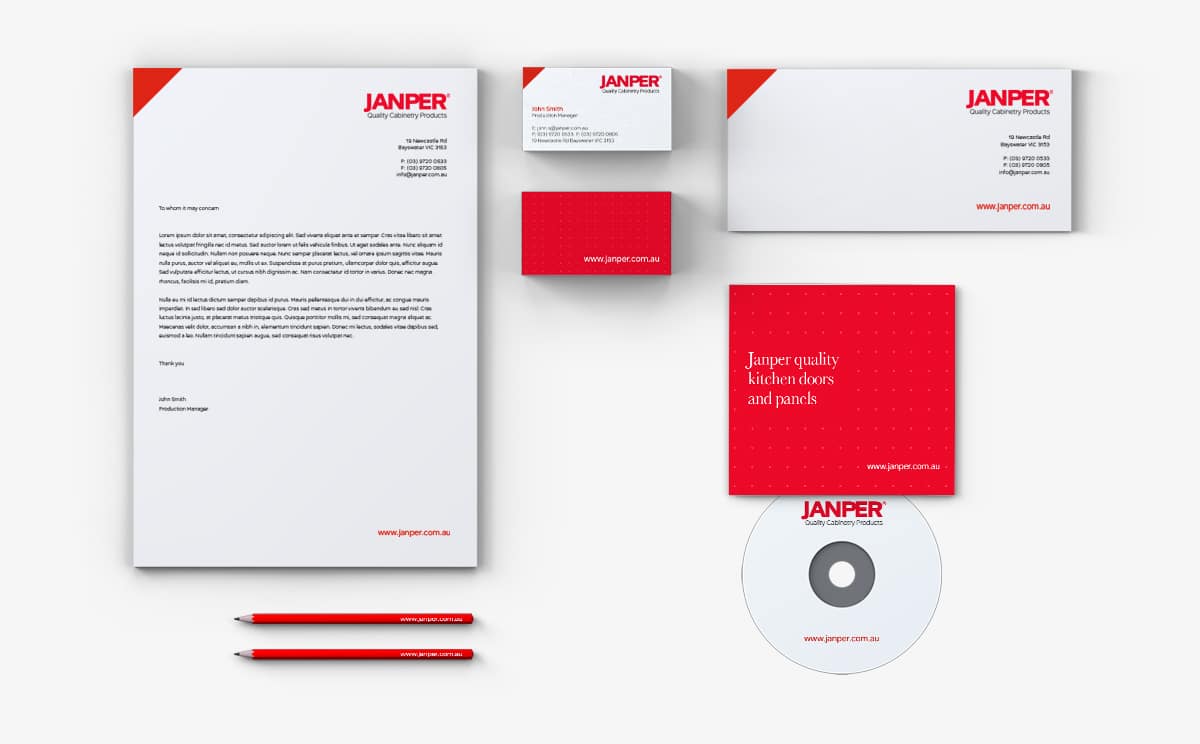 stationery design small business