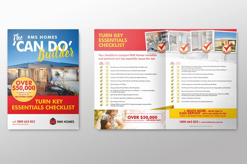 marketing brochure homes