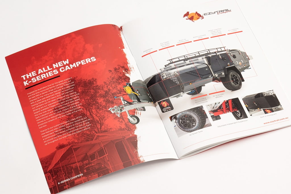 brochure design campers