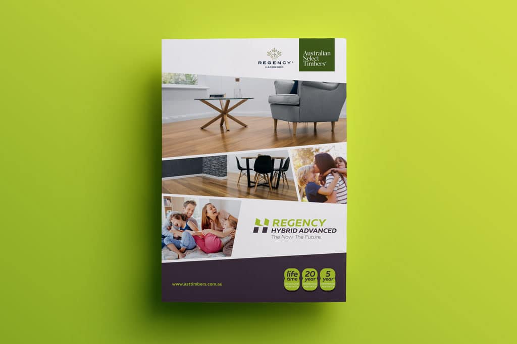 brochure branding timber floors