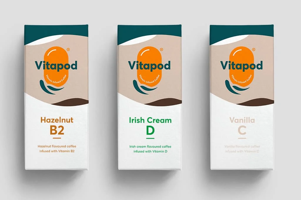 modern coffee packaging design